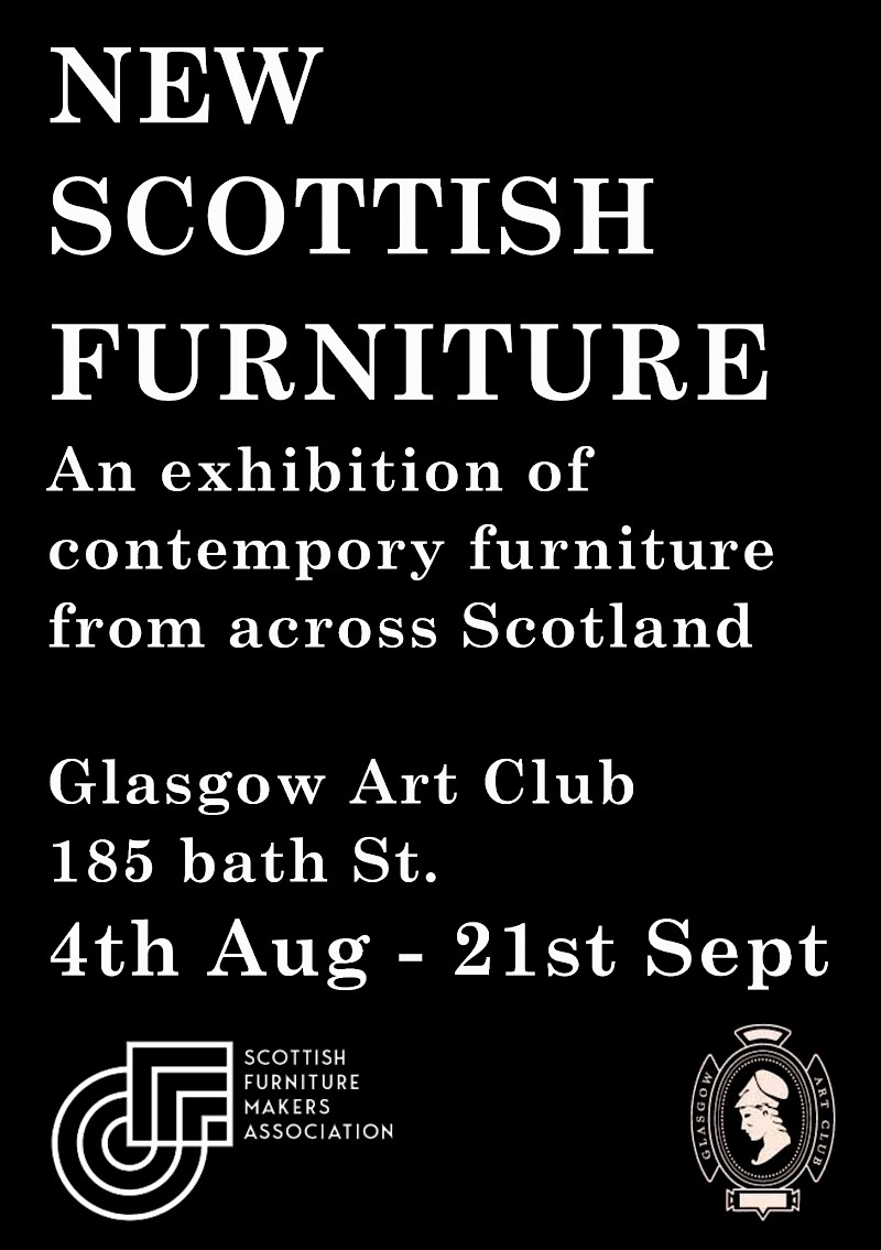 New Scottish Furniture Exhibition 2023 at the Glasgow Art Club - News Image